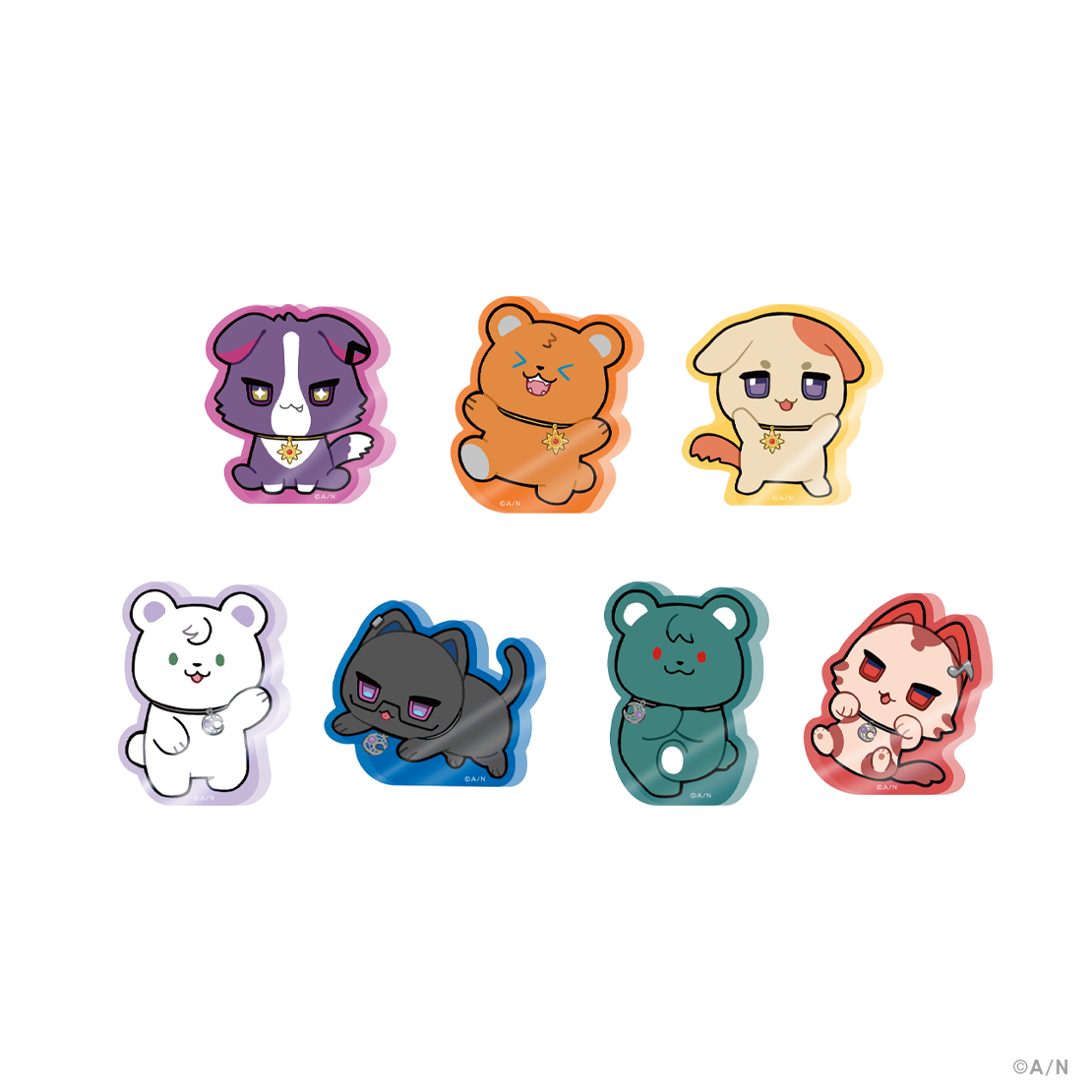 定価【新品未開封】缶バッジ2種類+フォト風カード+ミニアクリルブロック IMPACT】ミニアクリルブロック｜にじさんじオフィシャルストア