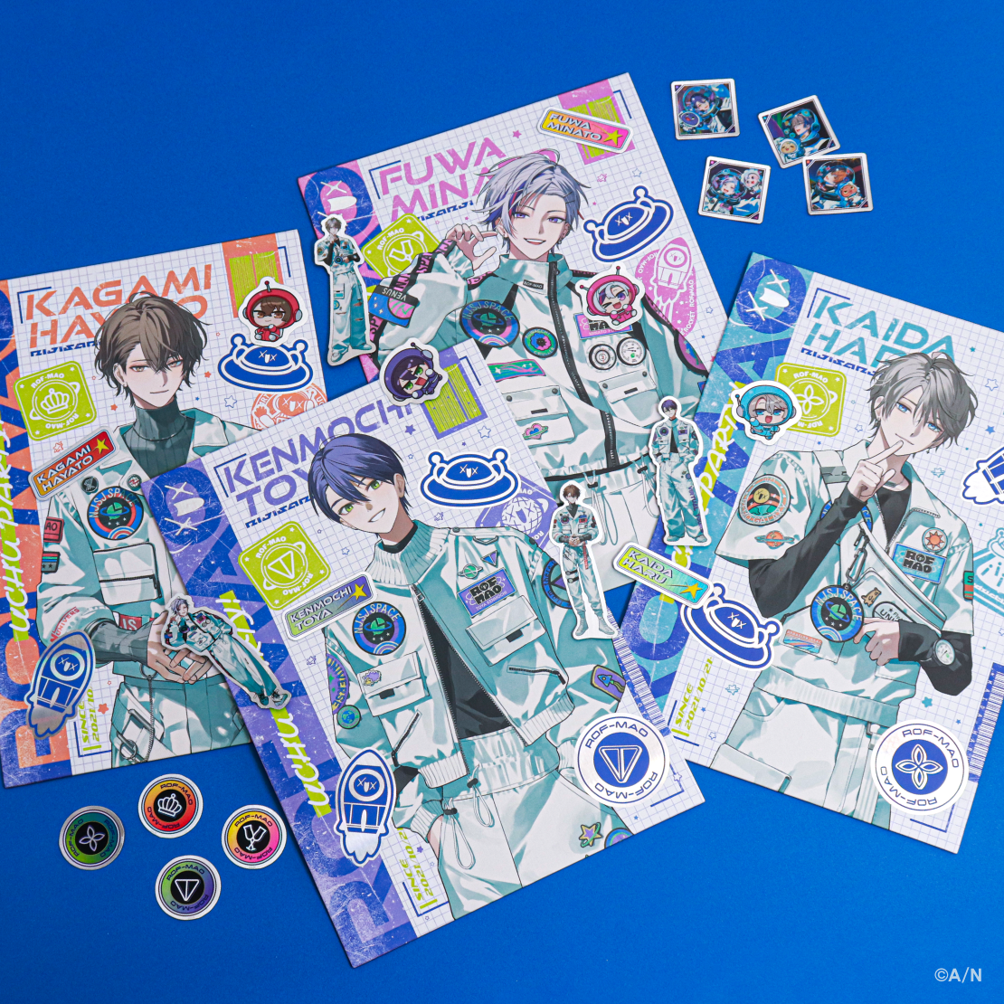 【ROF-MAO UCHU PARTY! -4th Anniv.-】メタルステッカーセット
