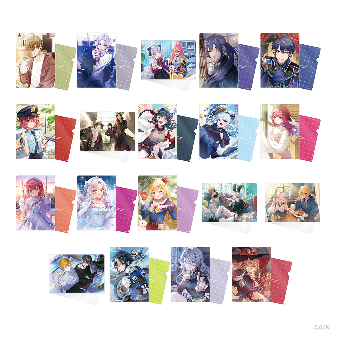 にじさんじ グッズ クリアファイル カード 葛葉 限定 A4 クリアファイル 6th アニバーサリー 葛葉 にじさんじ