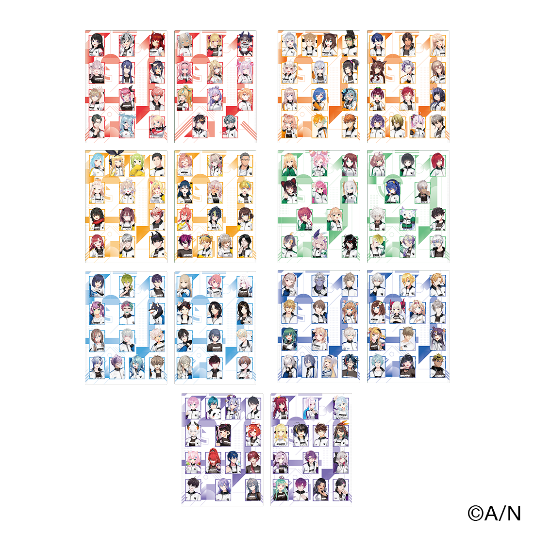 【にじフェス2026】クラスジャージWポケットクリアファイル