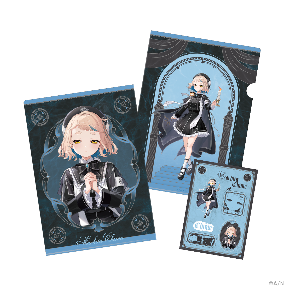 【Haunted School】クリアファイル＆ステッカーシート