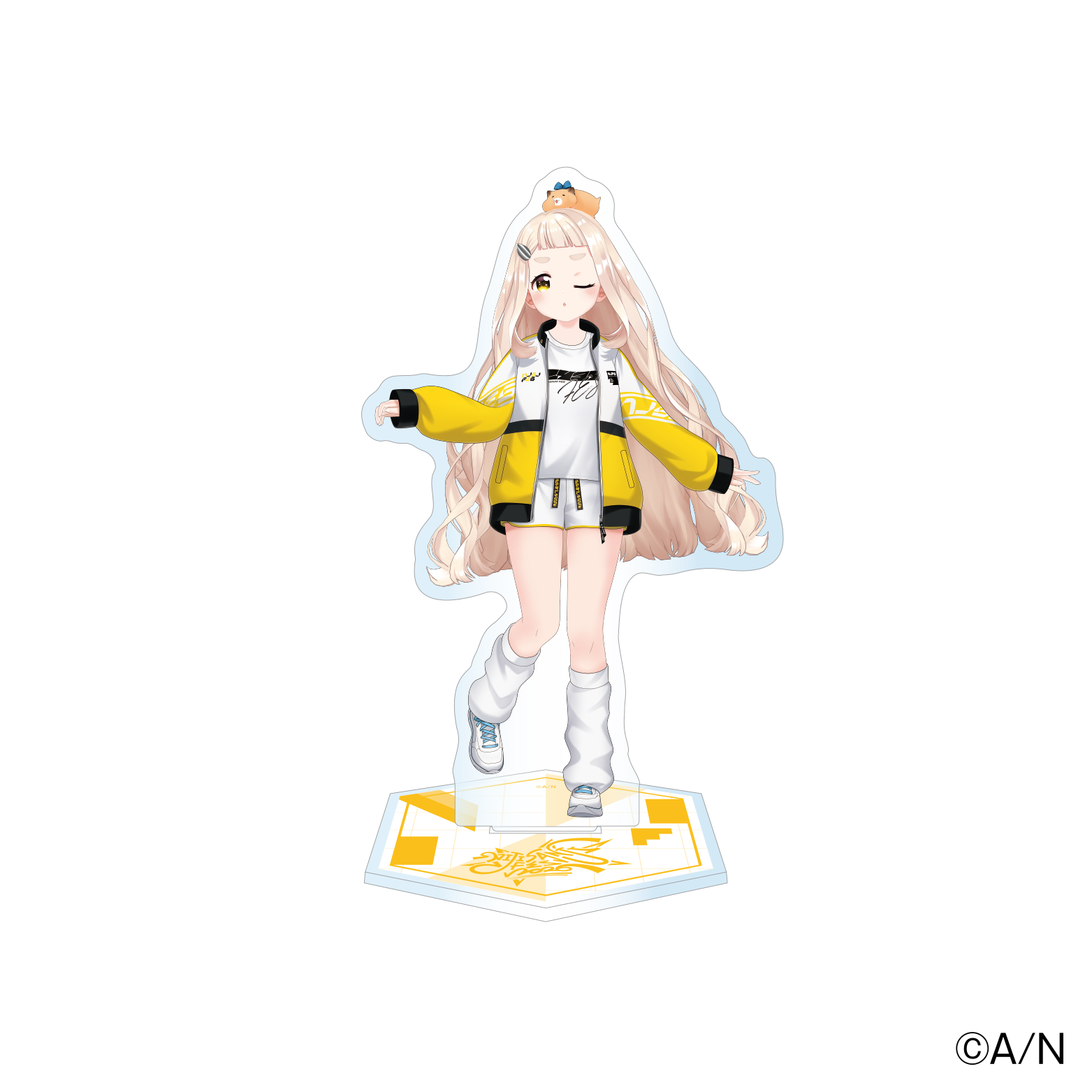 【にじフェス2026】クラスジャージアクリルスタンド イエロー