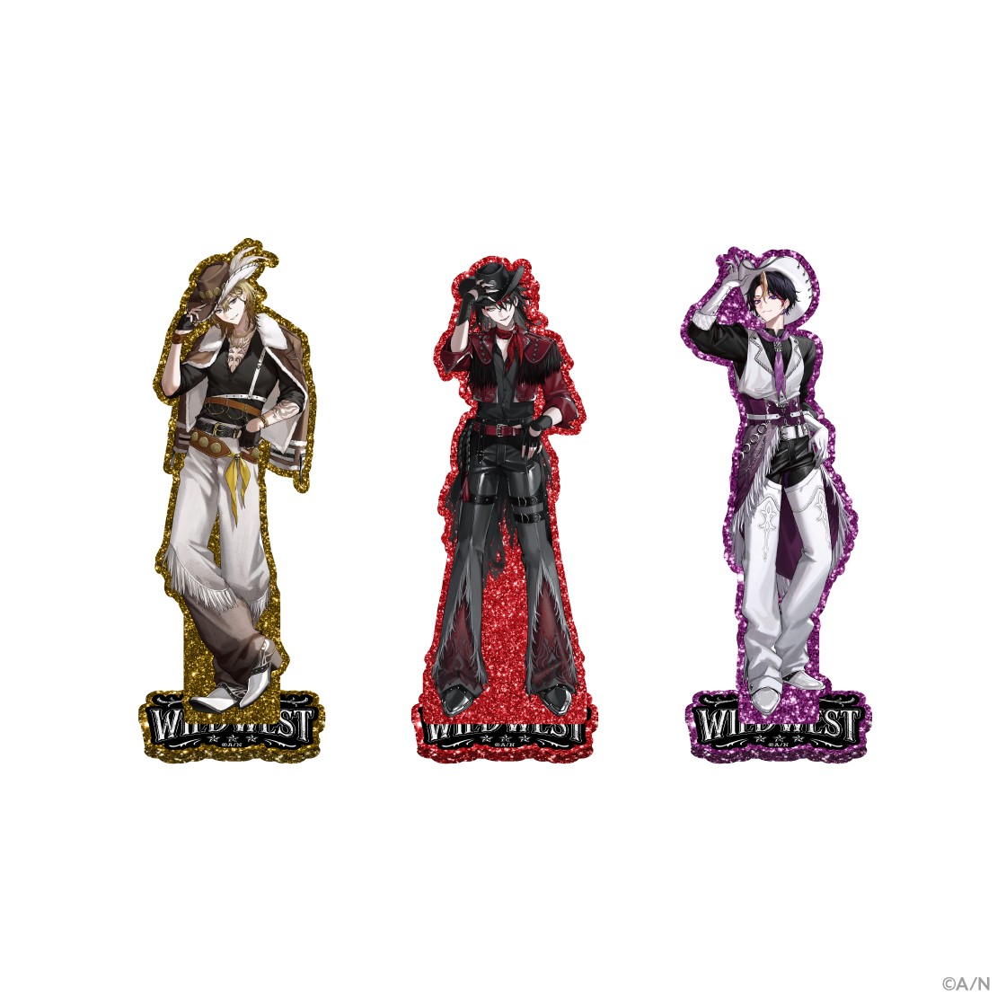 【Luxiem WILDWEST】グリッターアクリルスタンド