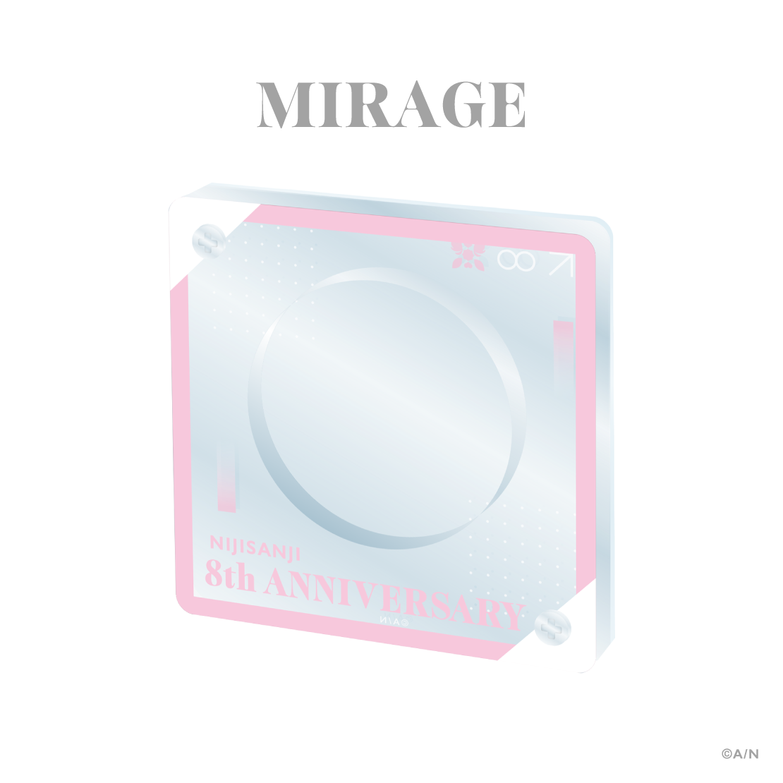 【にじさんじ 8th Anniversary】アクリル缶バッジフレーム