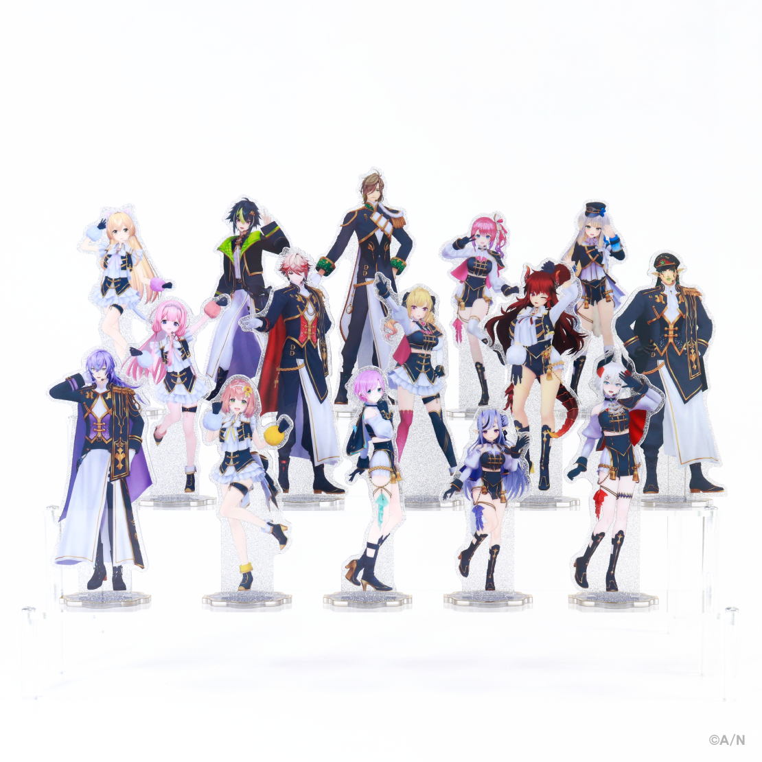 【共通衣装3Dグッズ vol.4】ラメアクリルスタンド