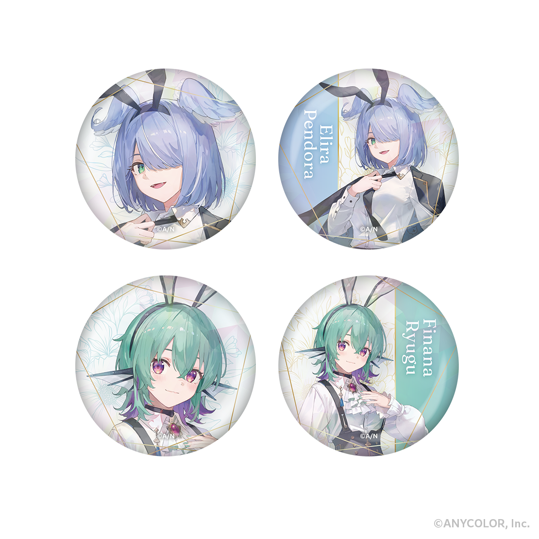 【LazuLight 4th Anniversary】ホログラム缶バッジ