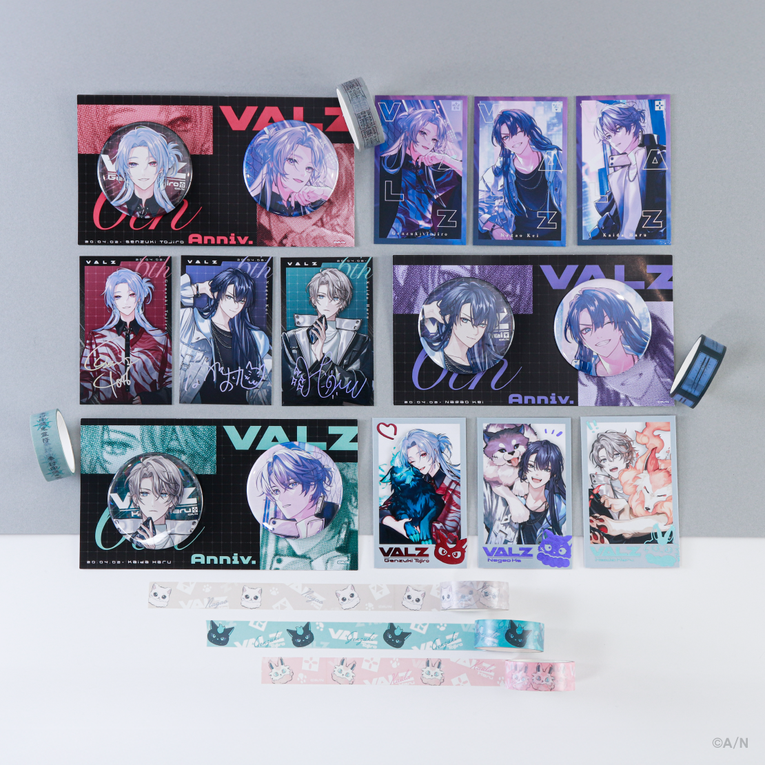 【V&Delta;LZ 6th】マスキングテープセット