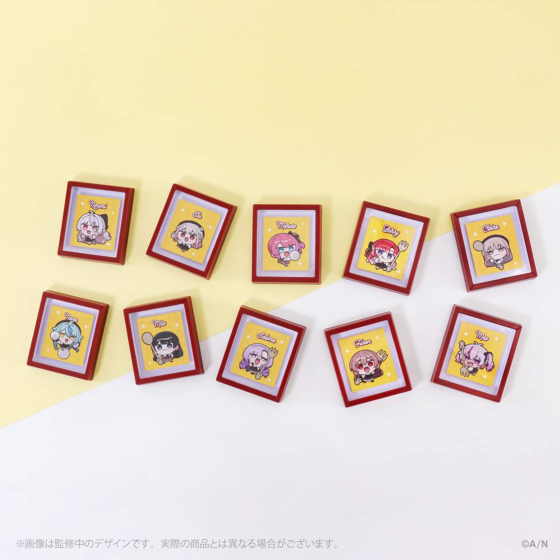 【にじさんじ 8th with cake！】ランダムフレームマグネット Melty Chocolat