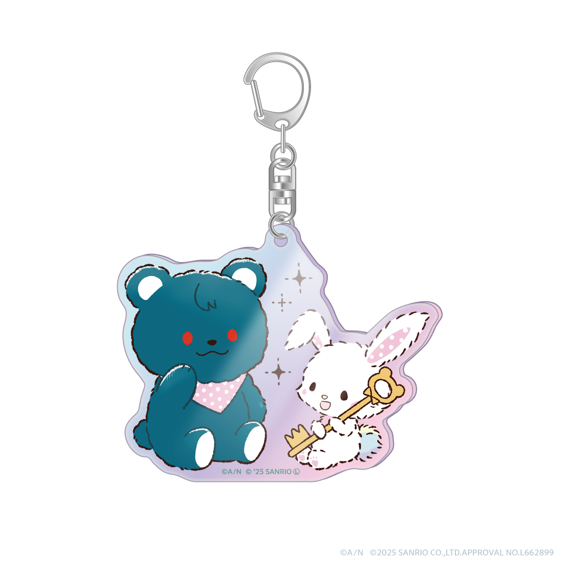 【3SKM×サンリオキャラクターズ】オーロラアクリルキーホルダー