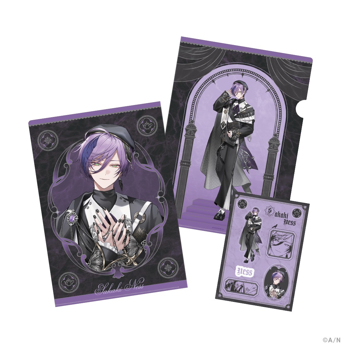 【Haunted School】クリアファイル＆ステッカーシート