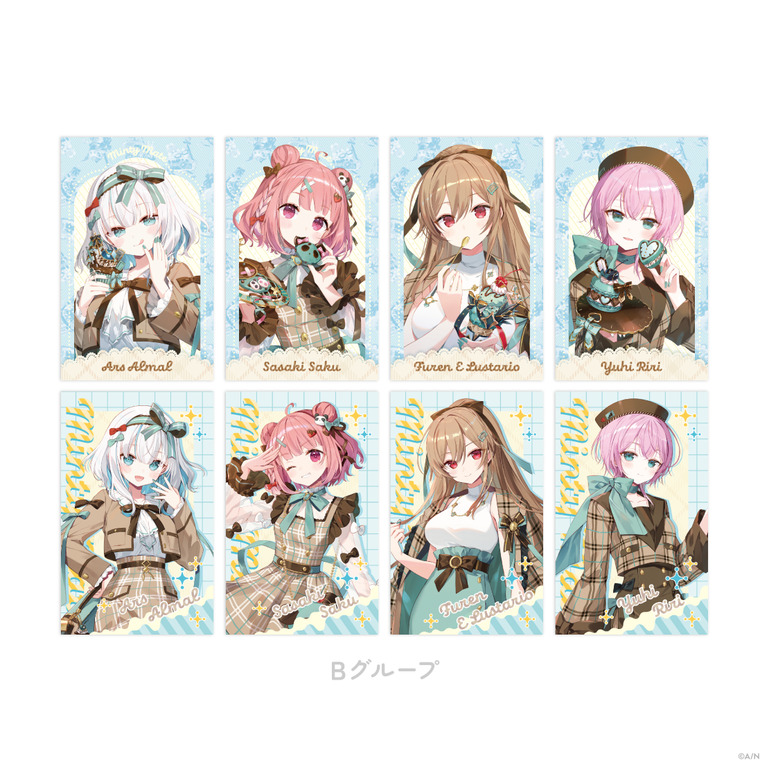 【Minty Mate】ランダムチェキ風カード Bグループ