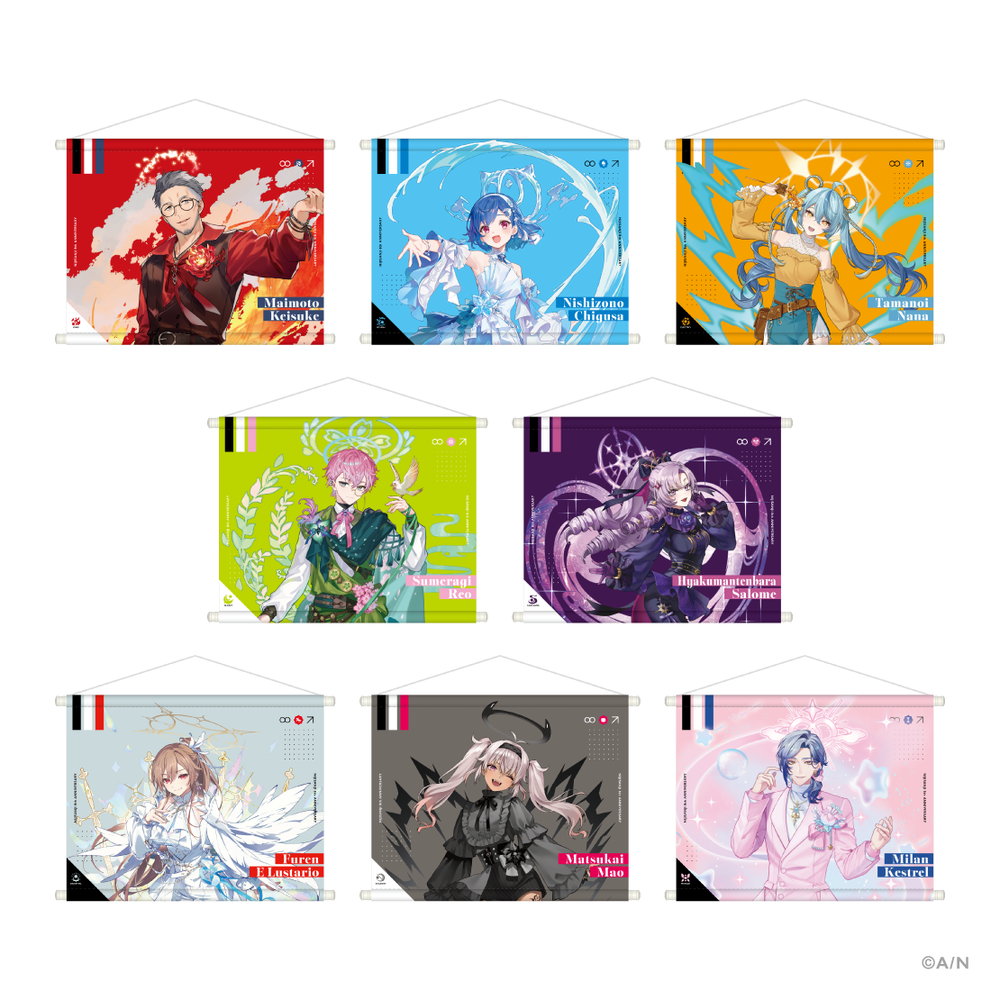 【にじさんじ 8th Anniversary】A3タペストリー