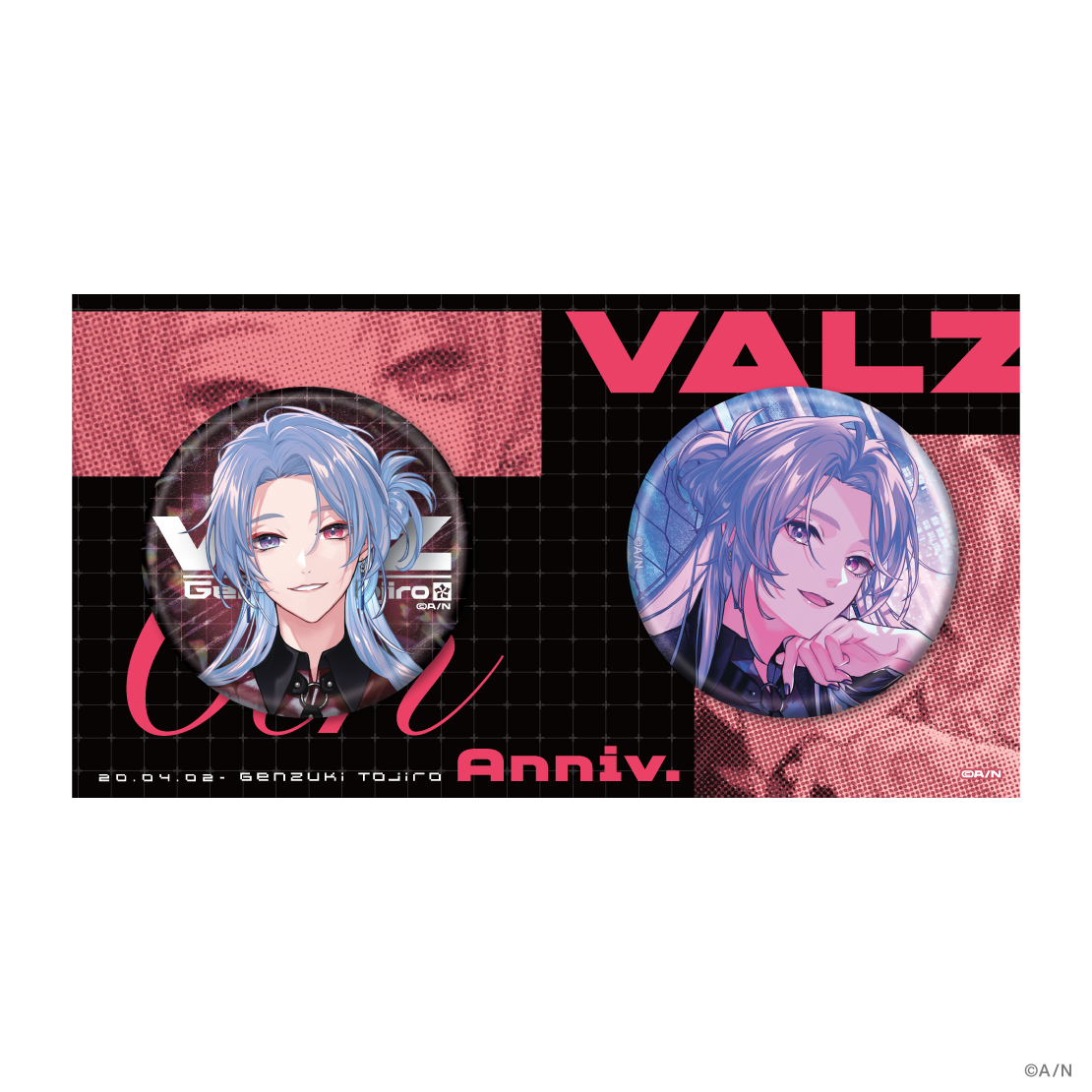 【V&Delta;LZ 6th】缶バッジセット