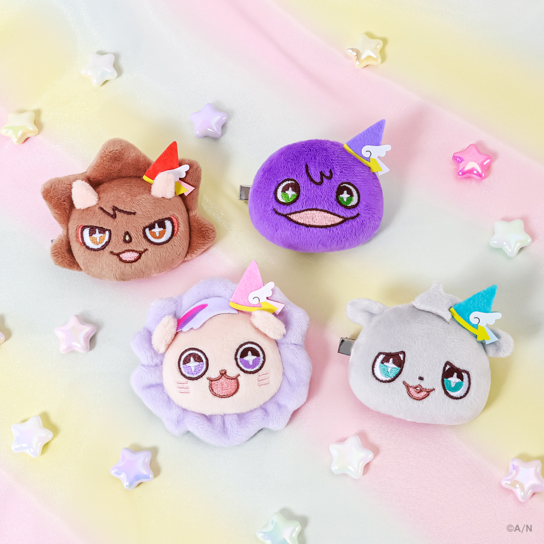 【ROF-MALまじっくだいさくせん!】ヘアクリップ かくせいver.