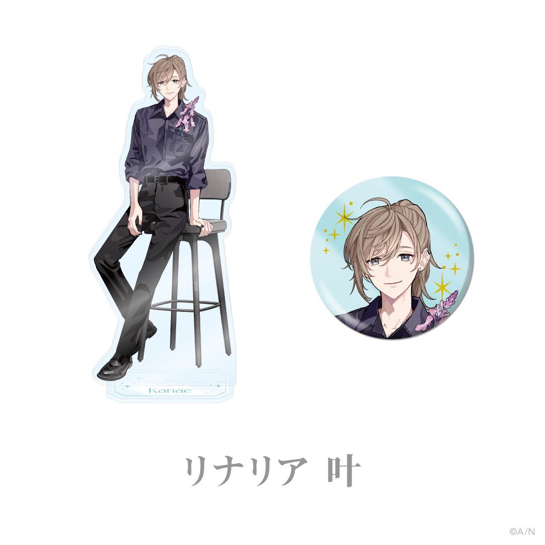 【リナリア＆不可Boom】アクリルスタンド&缶バッジセット