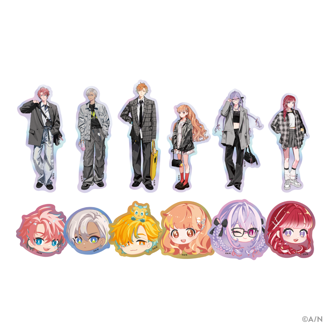 【GRAY×ACCENT】ランダムステッカー