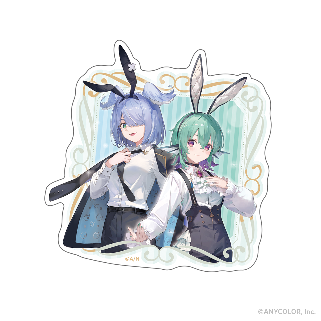 【NIJISANJI EN周年記念アイテム】ランダムダイカットステッカー