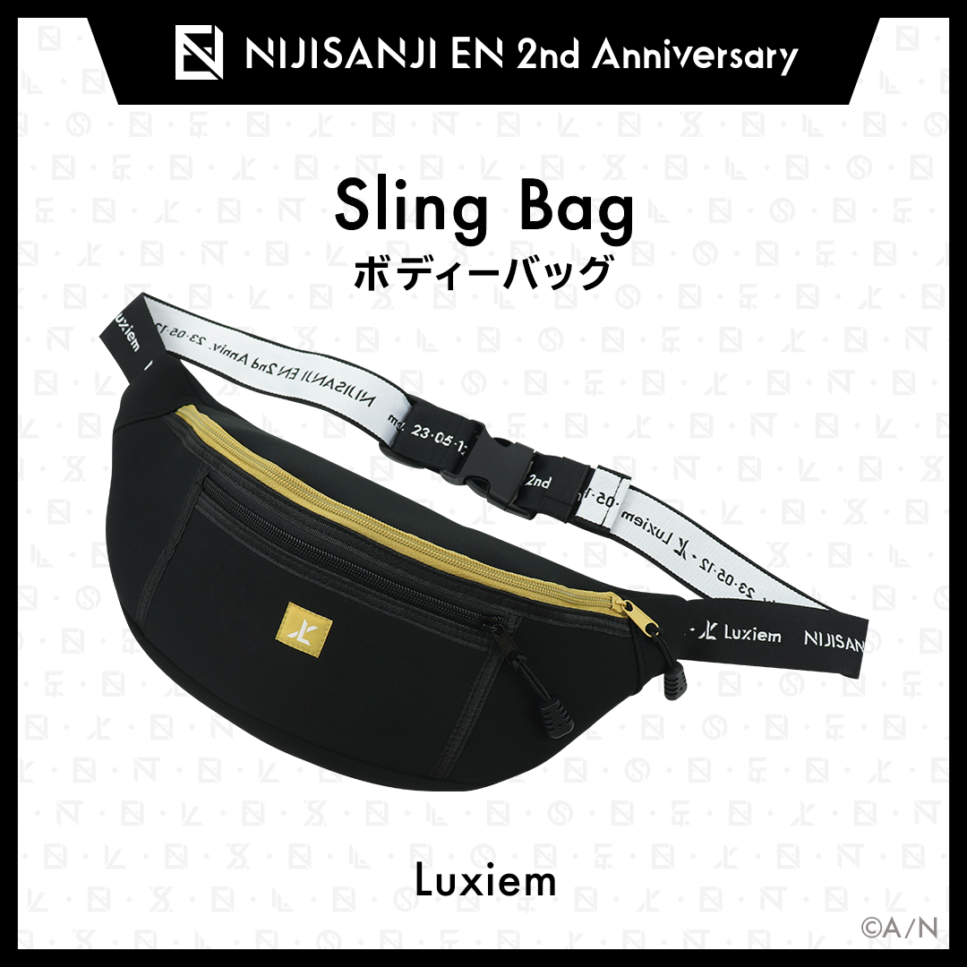 【NIJISANJI EN 2nd Anniversary】ボディーバッグ Luxiem