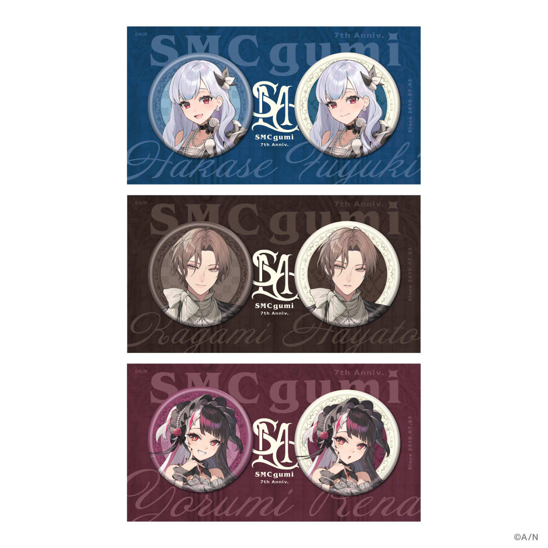 【SMC組 7th】缶バッジセット
