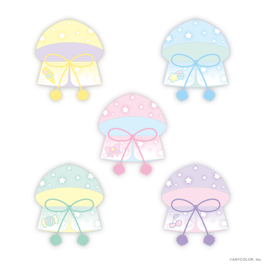 【Candy Dream】ポンチョ【にじいろクローゼット】