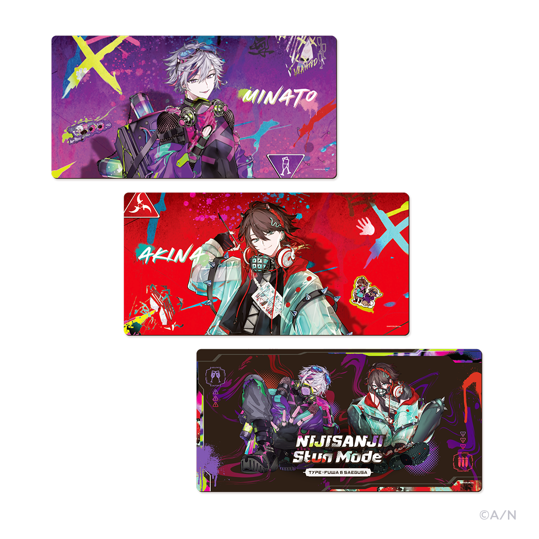 【Stun Mode】大判ラバーマット