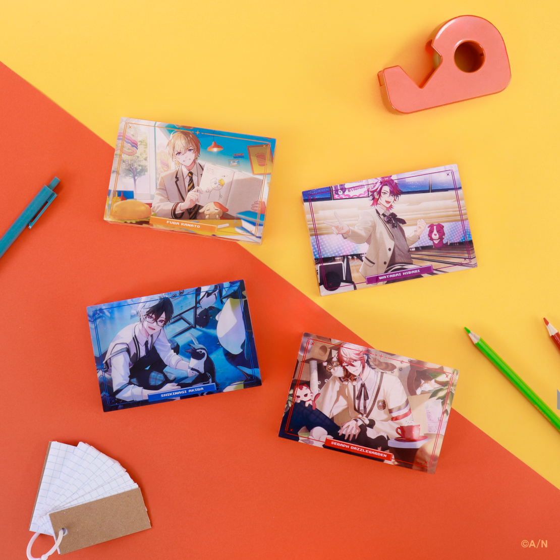 【学園ゔぉるたくしょん】アクリルブロック