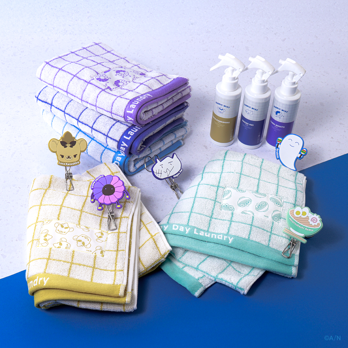 【Rainy Day Laundry】フェイスタオル