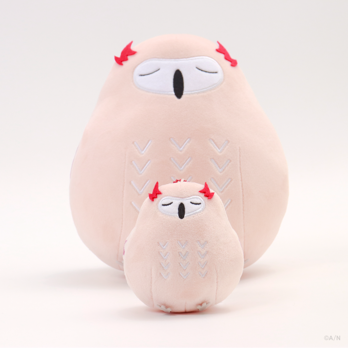 【Halloween Box】ぬいぐるみマスコット ミミズクさん 【にじりとる】