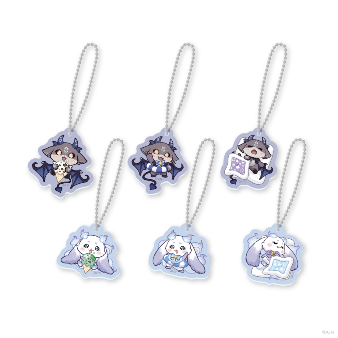 【でびるんSummer】ランダムアクリルキーホルダー