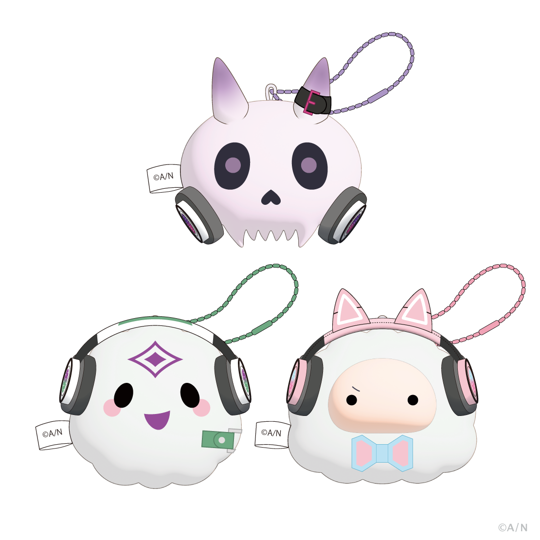 【NIJISANJI Buddy Mode Type：Shu, Kagetsu & Nari】フェイスマスコット