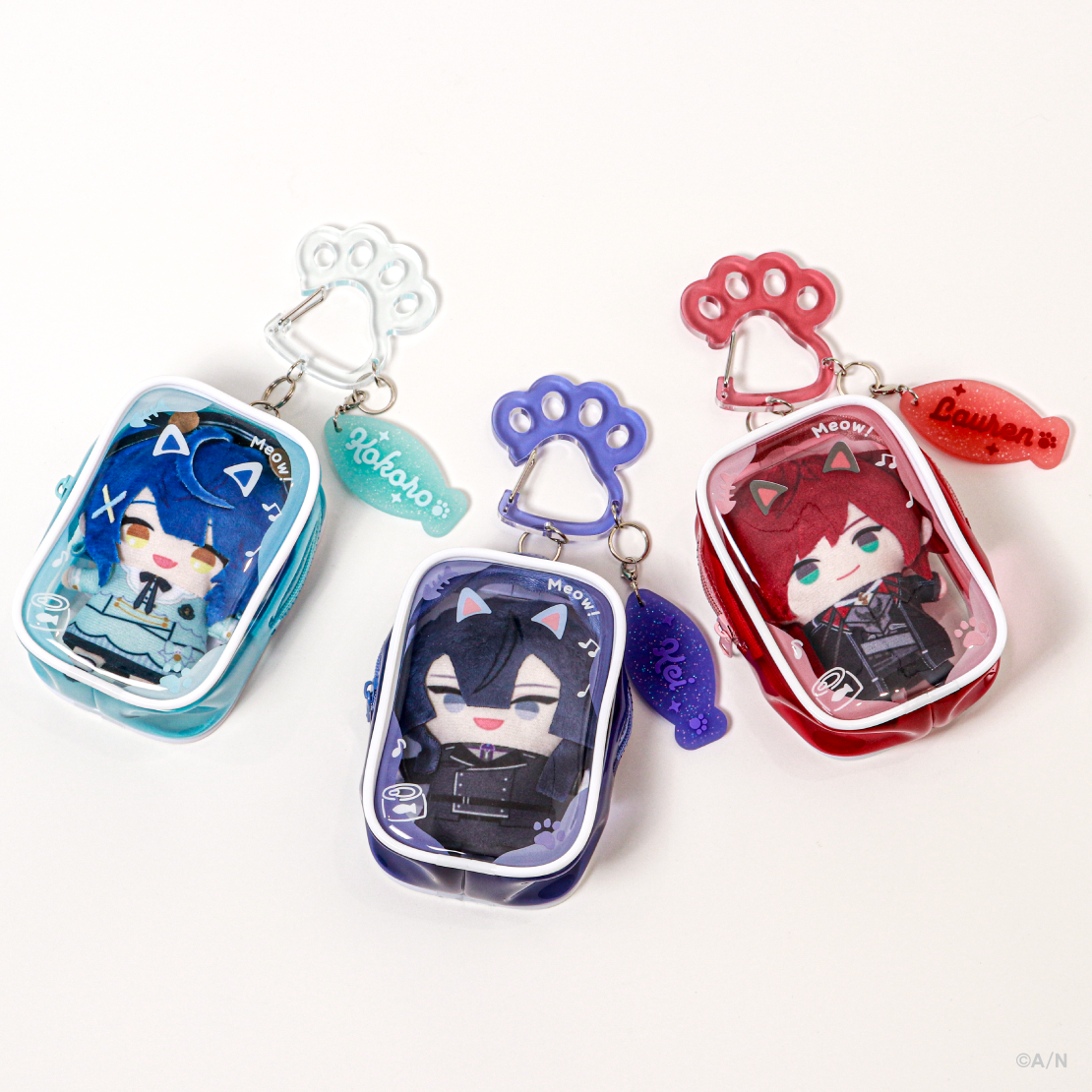 【わんにゃんdays vol.2】にじぱぺおさんぽポーチ