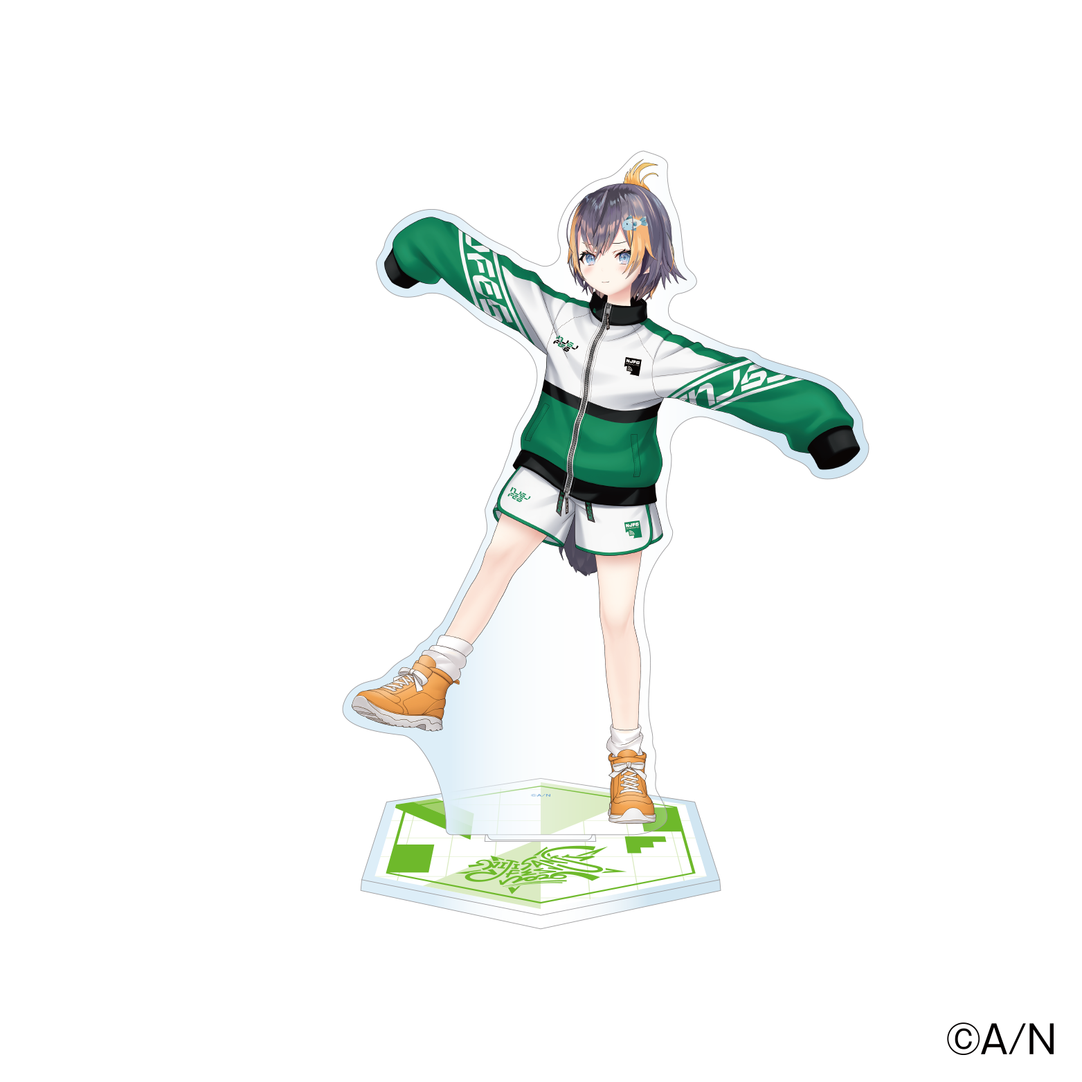 【にじフェス2026】クラスジャージアクリルスタンド グリーン