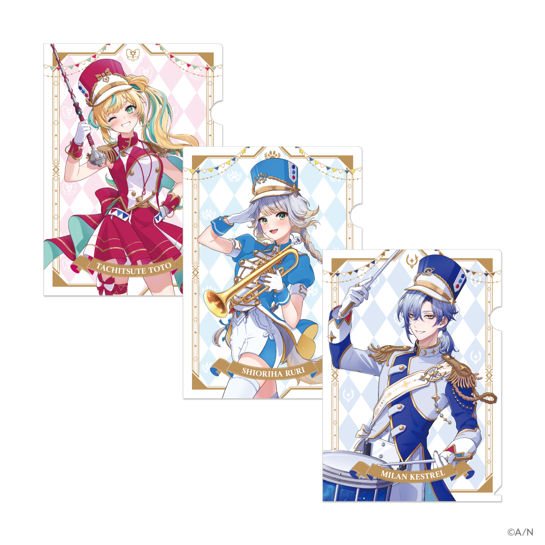 【みたらし団 2nd Anniversary】クリアファイル