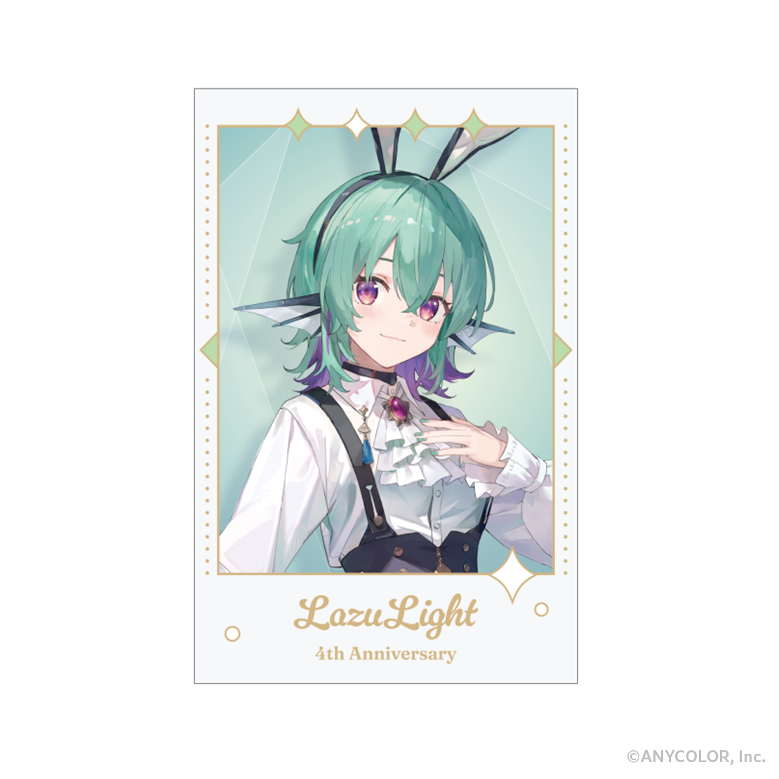 【LazuLight 4th Anniversary】フォト風カード2枚セット