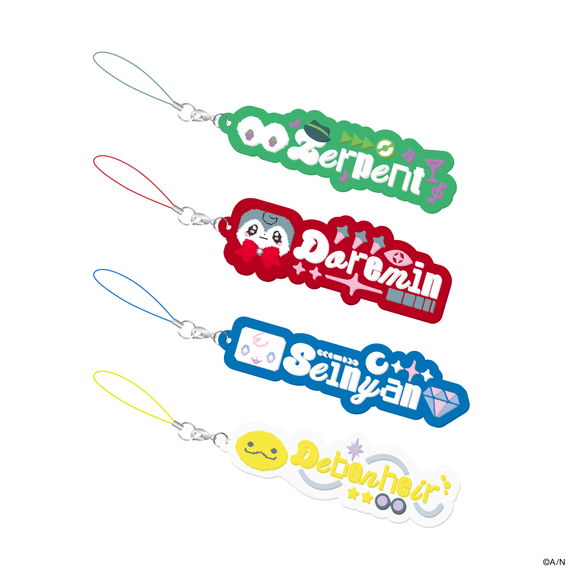 【BY THE HEARTBEAT】ファンネームラバーストラップ