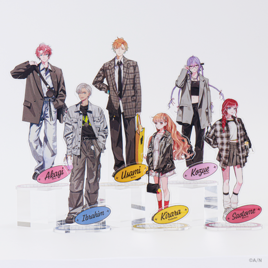 【GRAY×ACCENT】アクリルスタンド