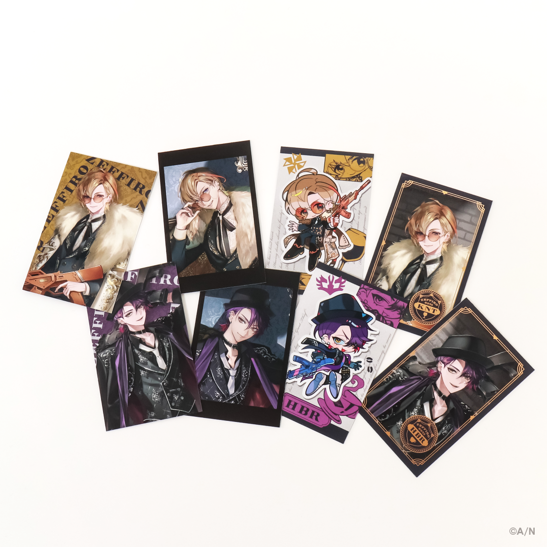 【NIJISANJI Elegant Mode Type：Kanato&Hibari】ランダムチェキ風カード