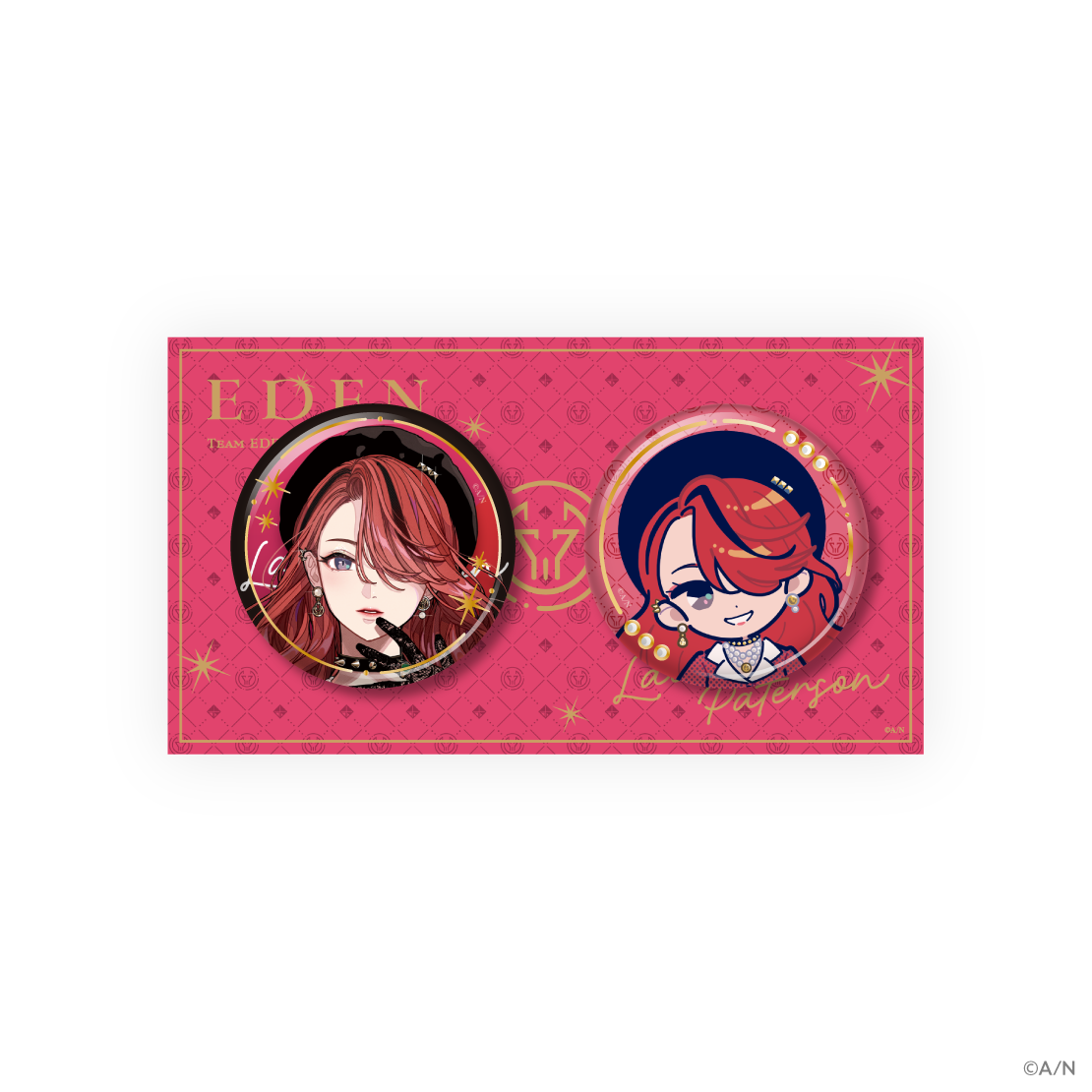【エデン組 4th Anniversary】缶バッジセット