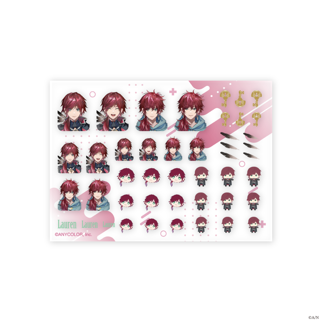 【にじネイル Shiny】シートシール