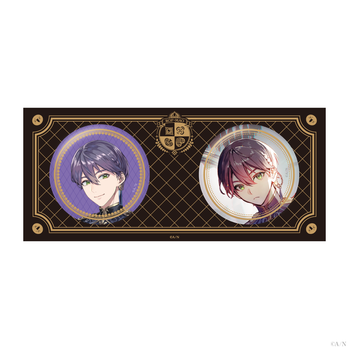 剣持刀也 ホログラム缶バッジ 寂しく 20点 ろふまお 