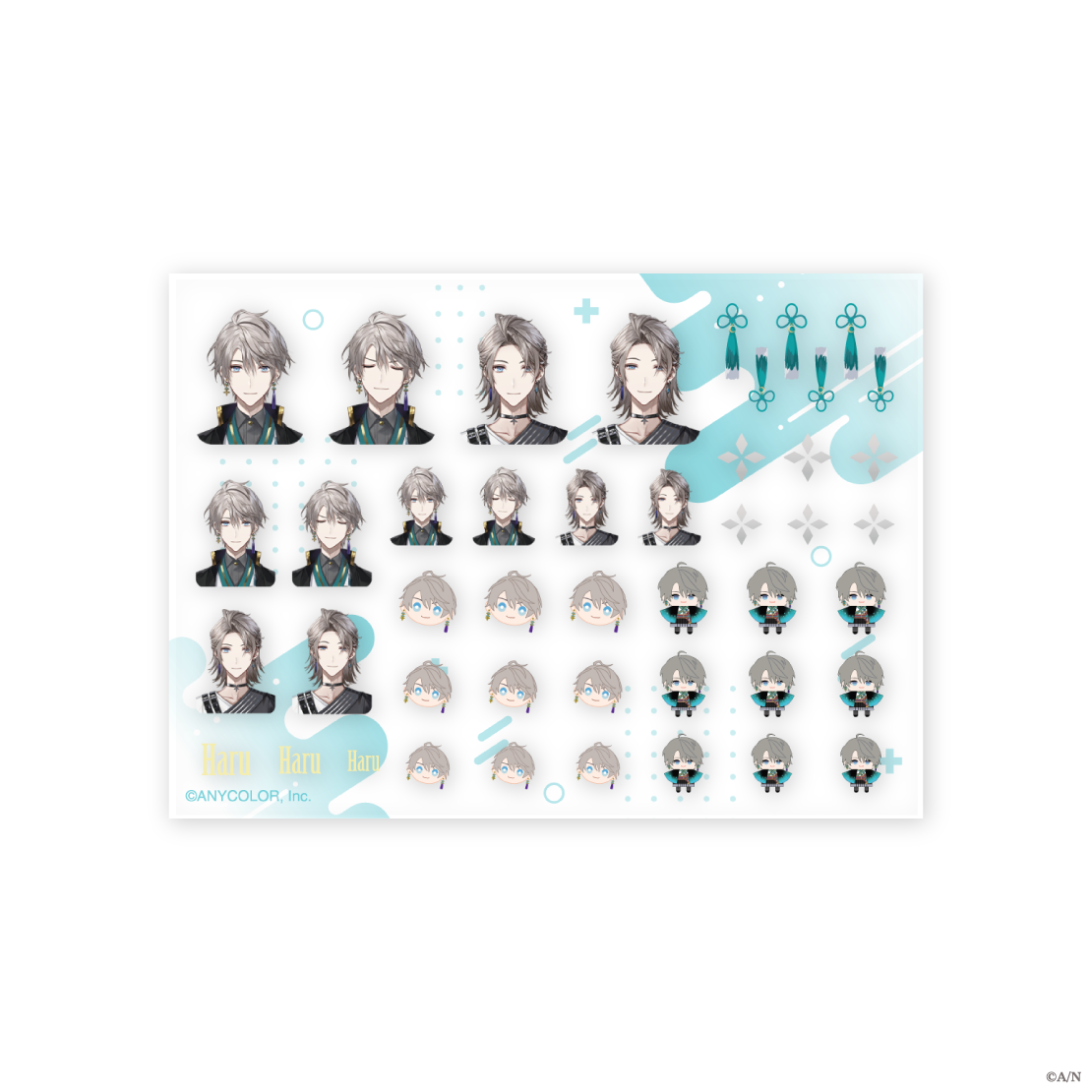【にじネイル Shiny】シートシール