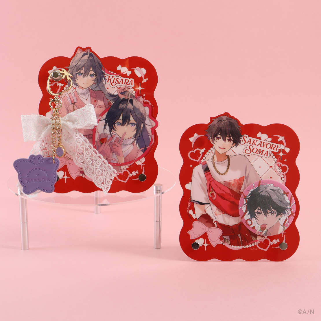 【いちごまにあ】マグネットアクリルパネル