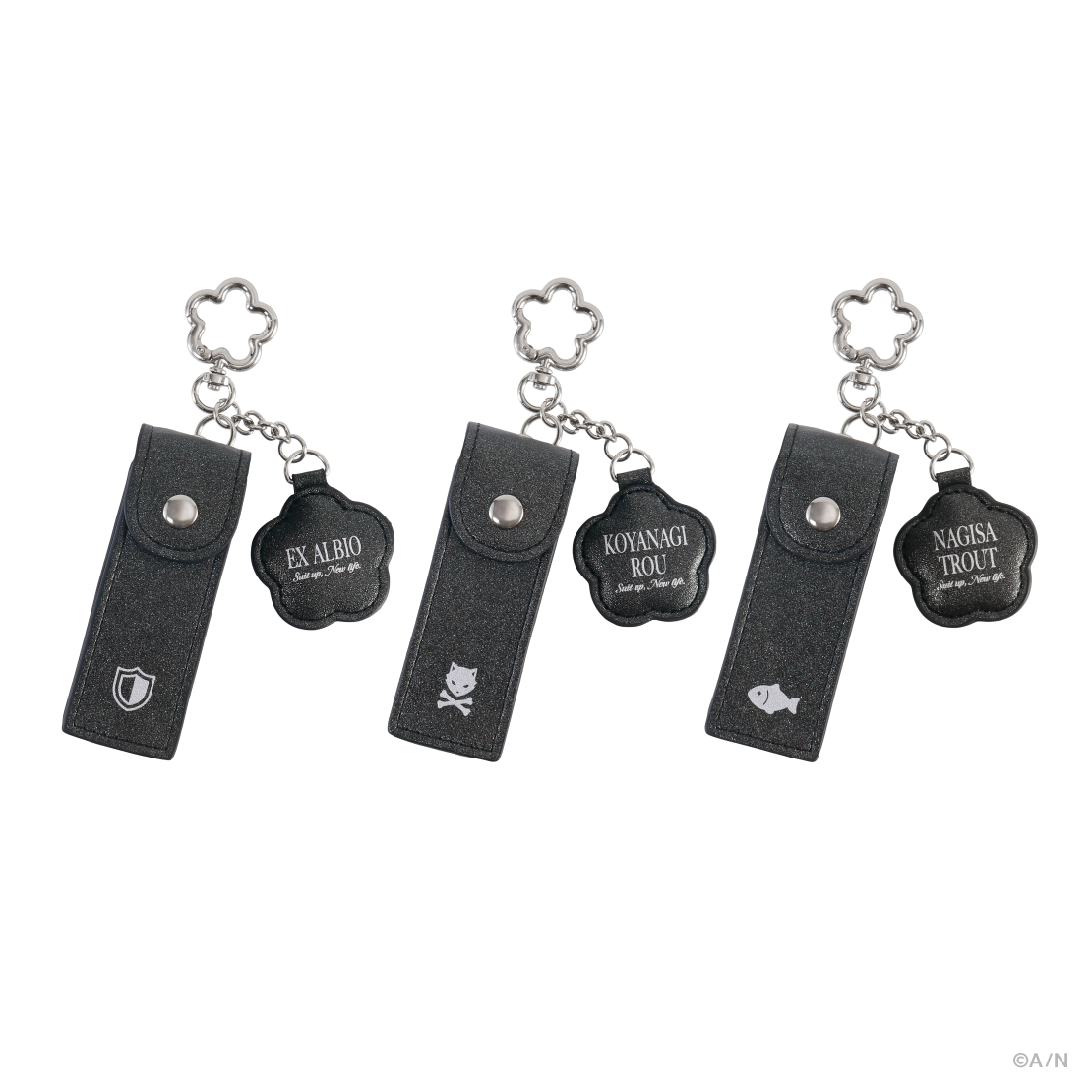 【Suit Up,New Life.】ミニミラー付きリップケース