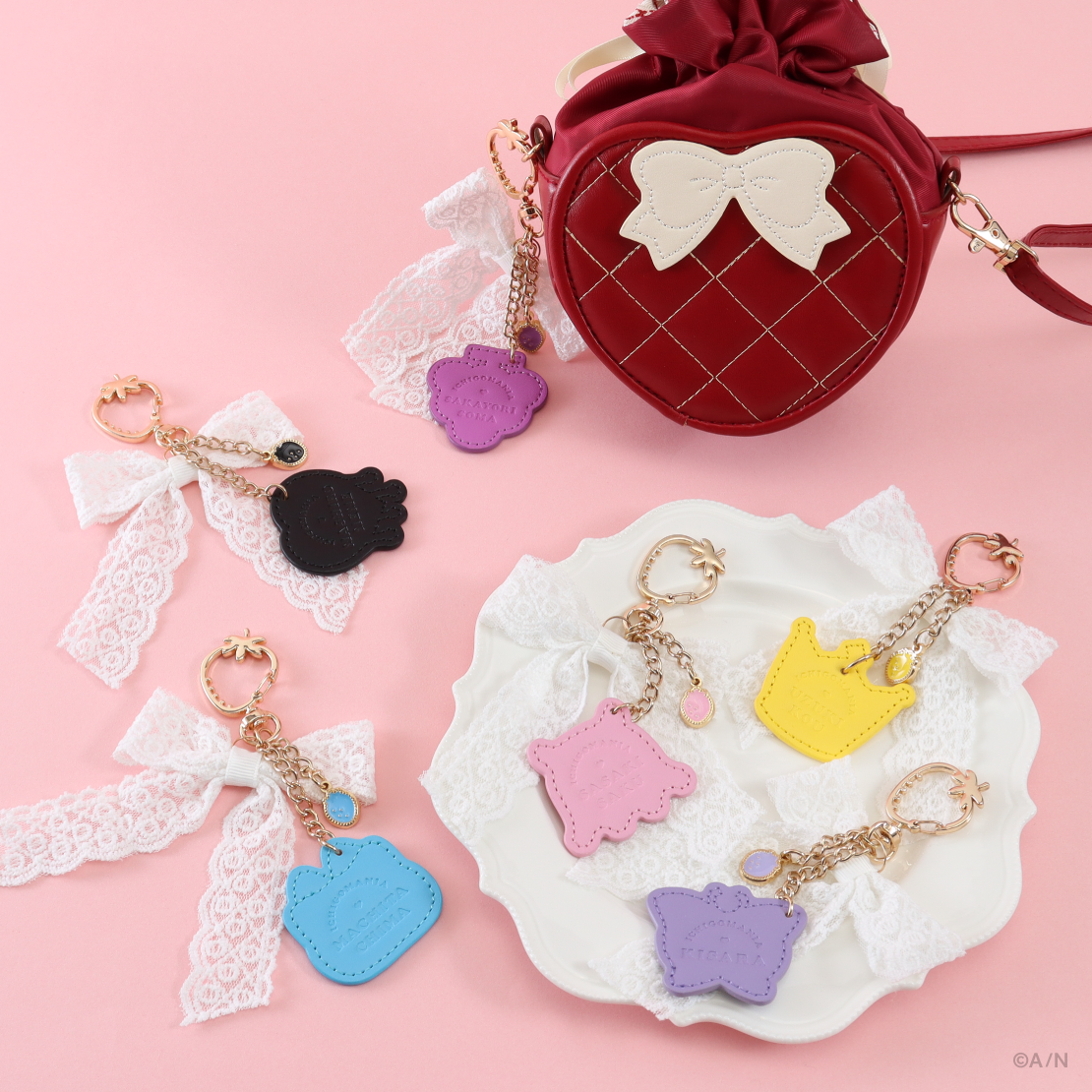 【いちごまにあ】いちごリボンチャーム