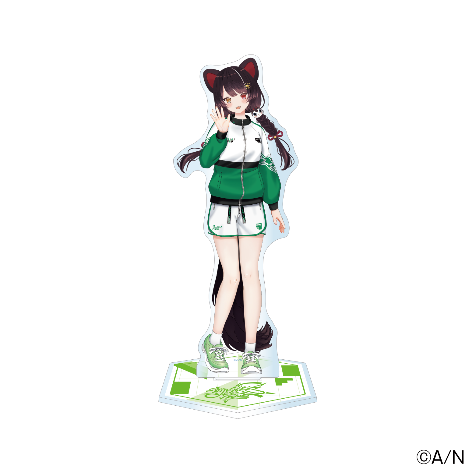 【にじフェス2026】クラスジャージアクリルスタンド グリーン