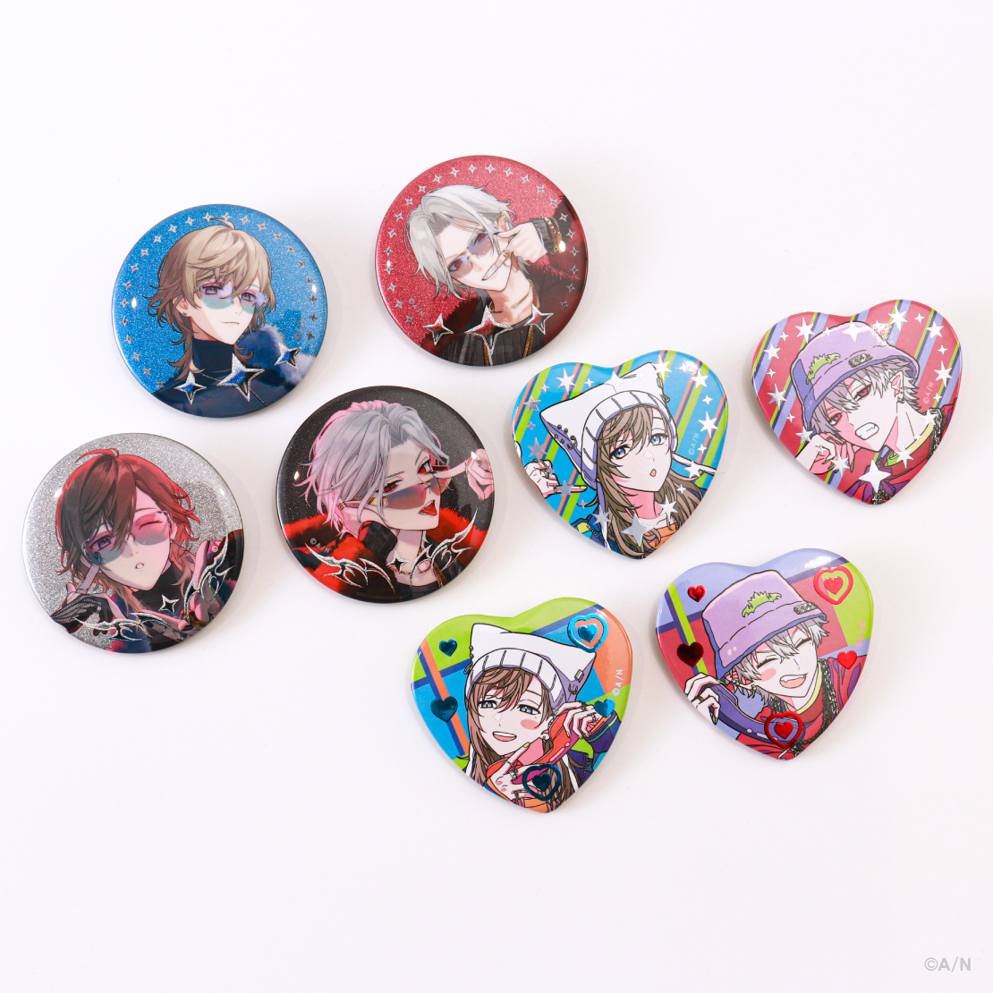 【Choose your favorite】缶バッジセット