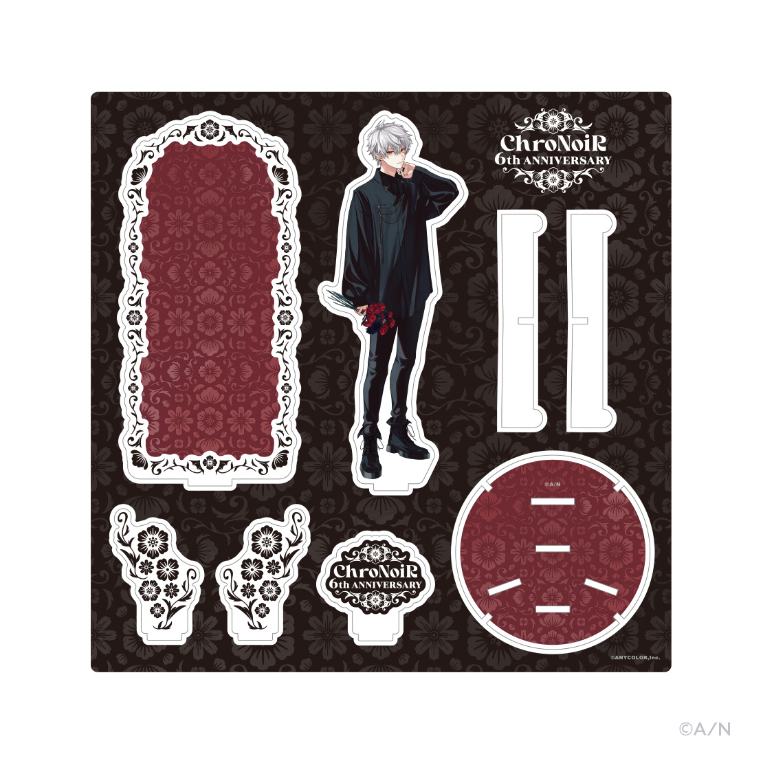 葛葉 ChroNoiR 6周年グッズ 6周年グッズ ゲーム・おもちゃ・グッズ 葛葉 ChroNoiR 6周年 缶バッジ