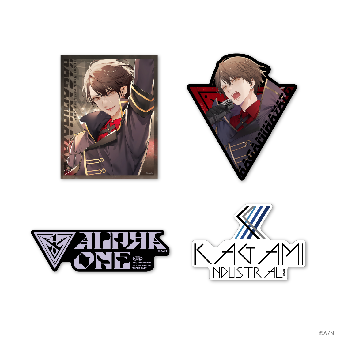 【加賀美ハヤト 1st Live】ステッカーセット