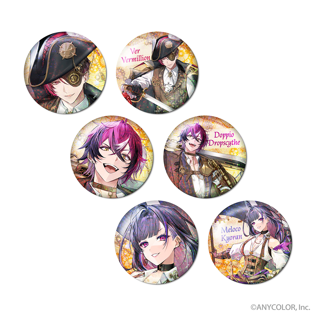 【XSOLEIL 3rd Anniversary】ホログラム缶バッジ