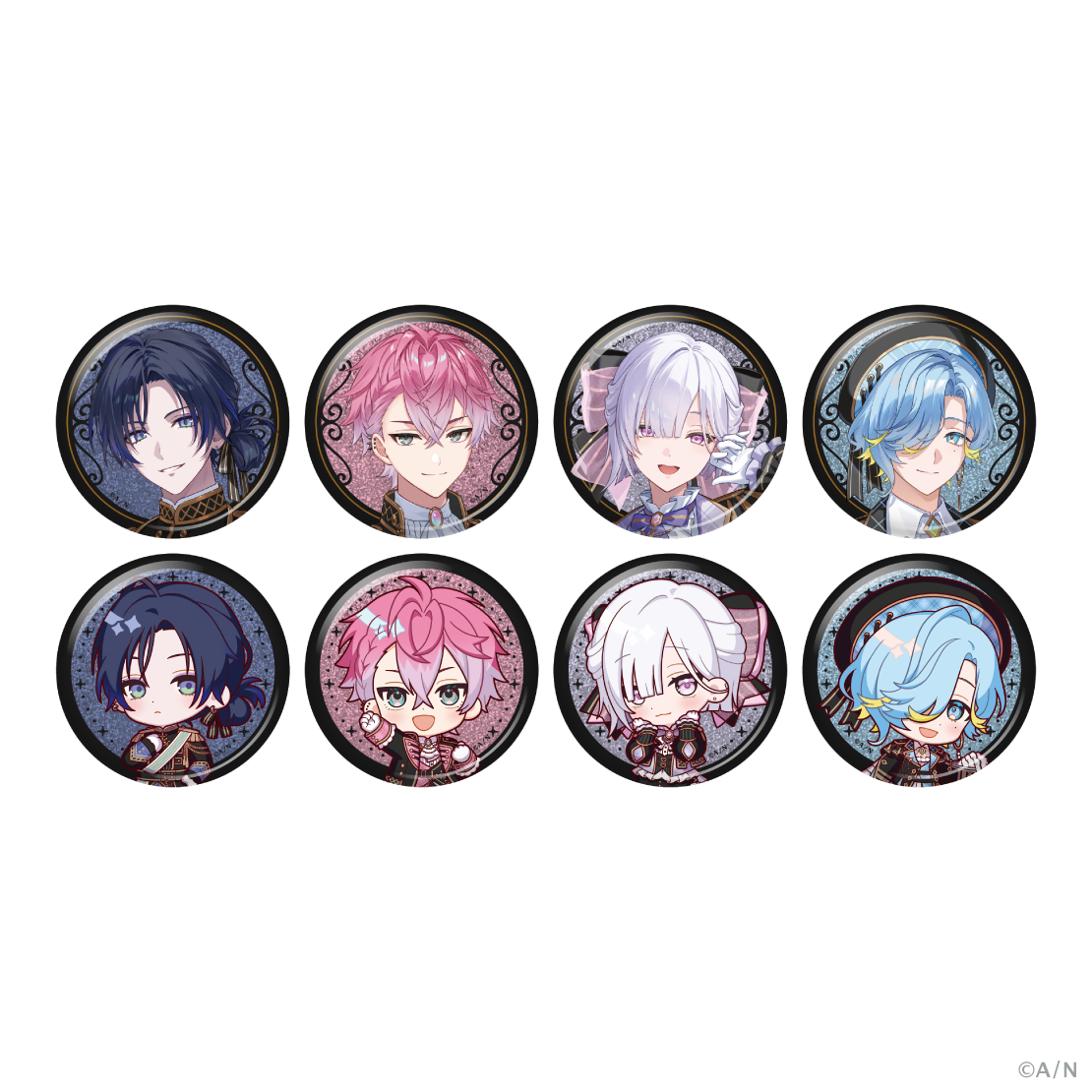 【すぷれあ 1st】ランダムグリッター缶バッジ